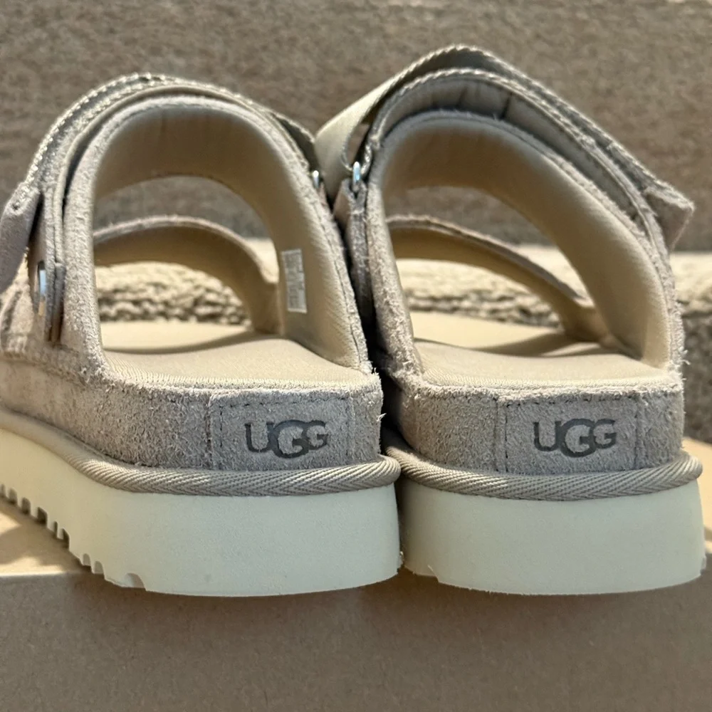 UGG Goldenstar Glide Sandals in Tan - Picture 4 of 10